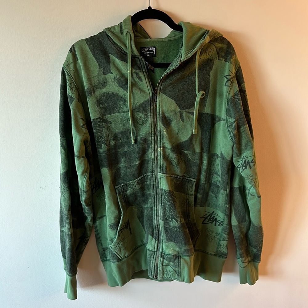 Stussy zip up